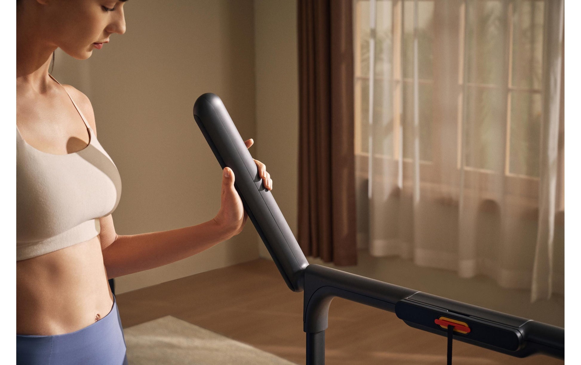 Kingsmith Laufband R3 hybrid+, 12 km/h, 120 kg – Dunkelgrau