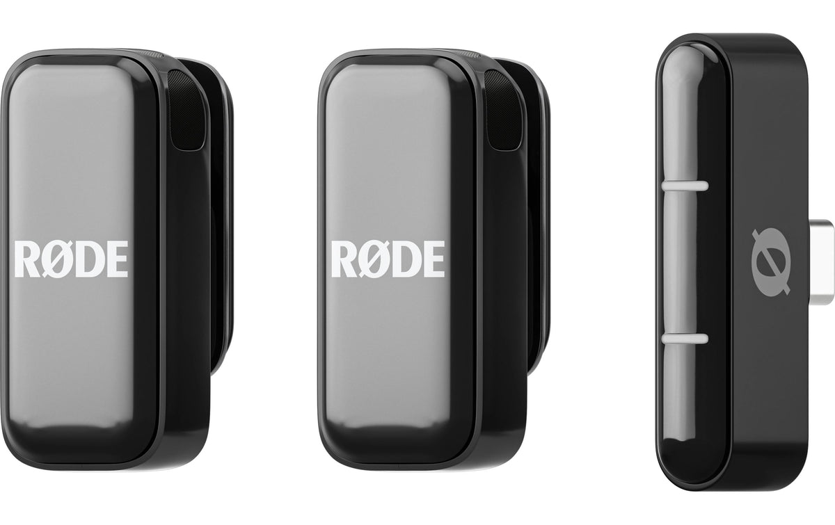 RØDE Wireless Micro USB-C – Mikrofon, USB-C & Funk, für Smartphones, Schwarz