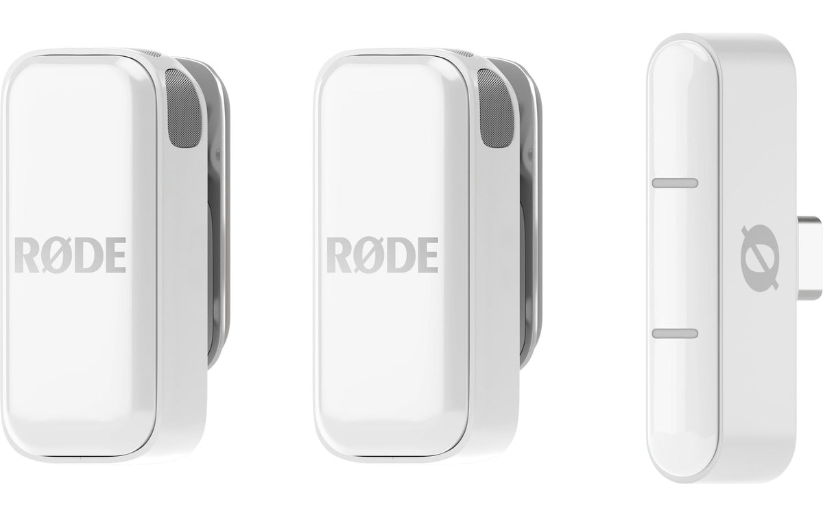 RØDE Wireless Micro USB-C – Mikrofon, Funk & USB-C, für Smartphones, Weiss