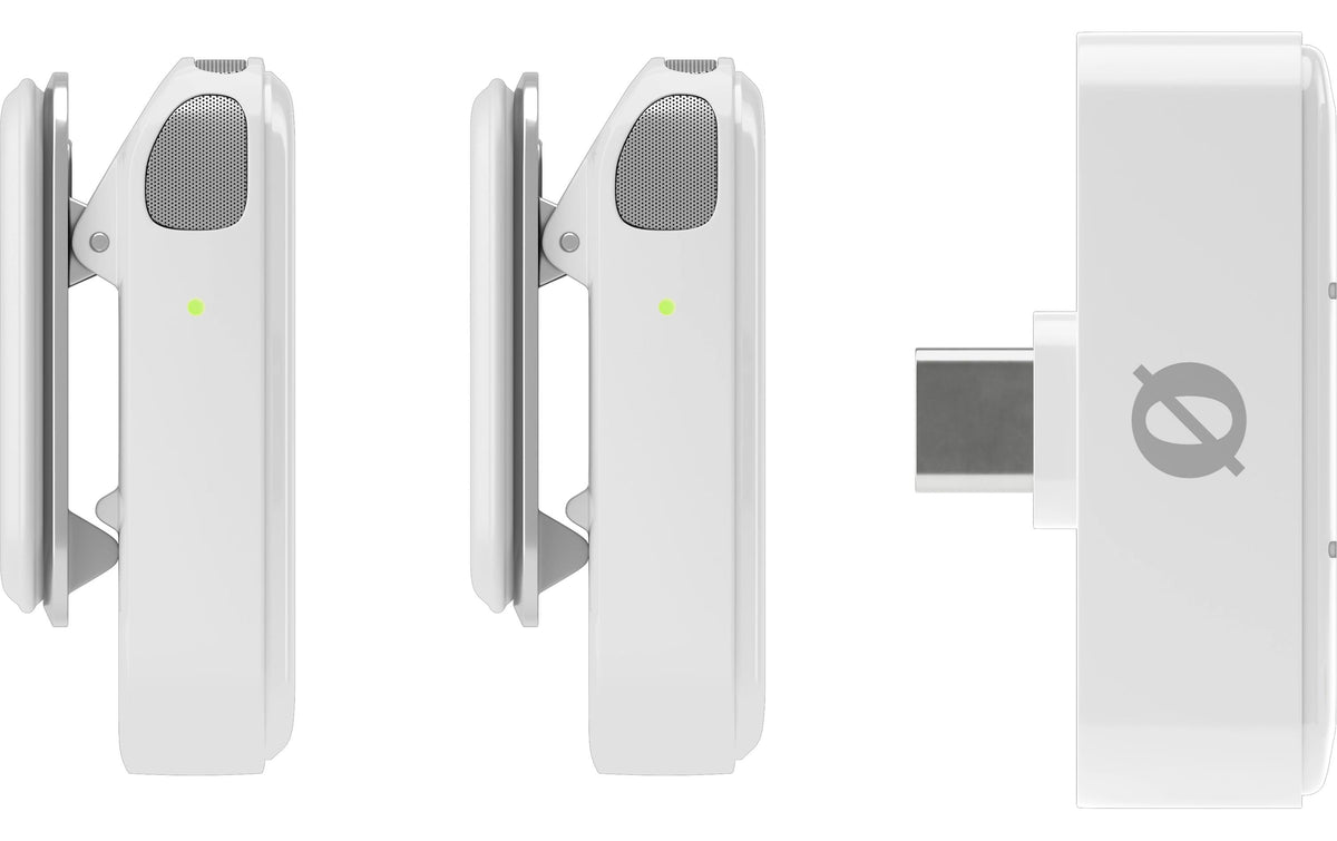 RØDE Wireless Micro USB-C – Mikrofon, Funk & USB-C, für Smartphones, Weiss