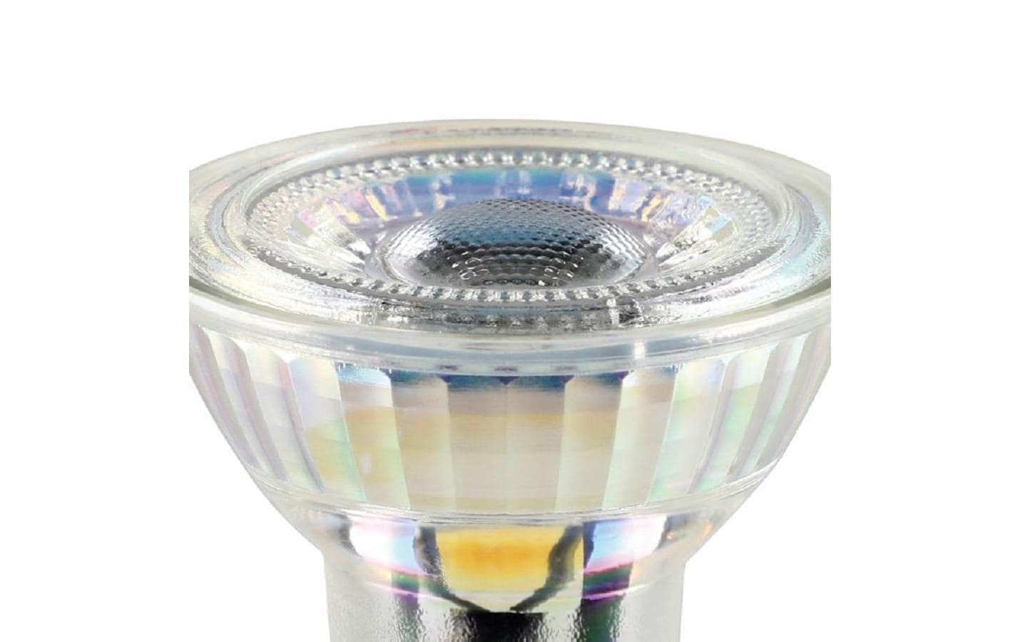 EGLO Leuchtmittel GU10 – Warmweiss 3000 K, 400 lm, 4,6 W – IP20 – 1 Stk. – Glas – 110142