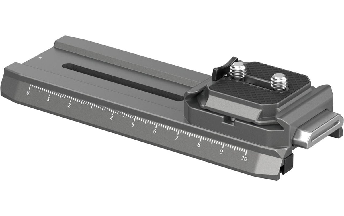 SmallRig HawkLock H38 QR-Platte – 134,6 × 62,6 × 29,5 mm – für DJI RS 3 Mini, RS 3, RS 4 und andere – Schwarz