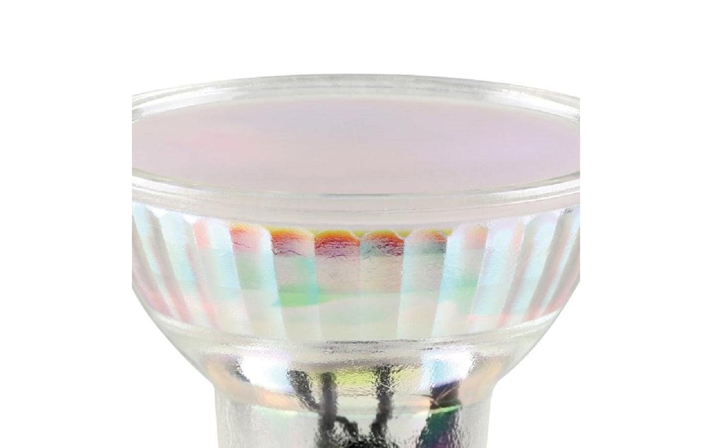 EGLO LED-Leuchtmittel GU10 – Warmweiss 3000 K, 250 lm, 3 W – IP20 – 2 Stk., Transparent