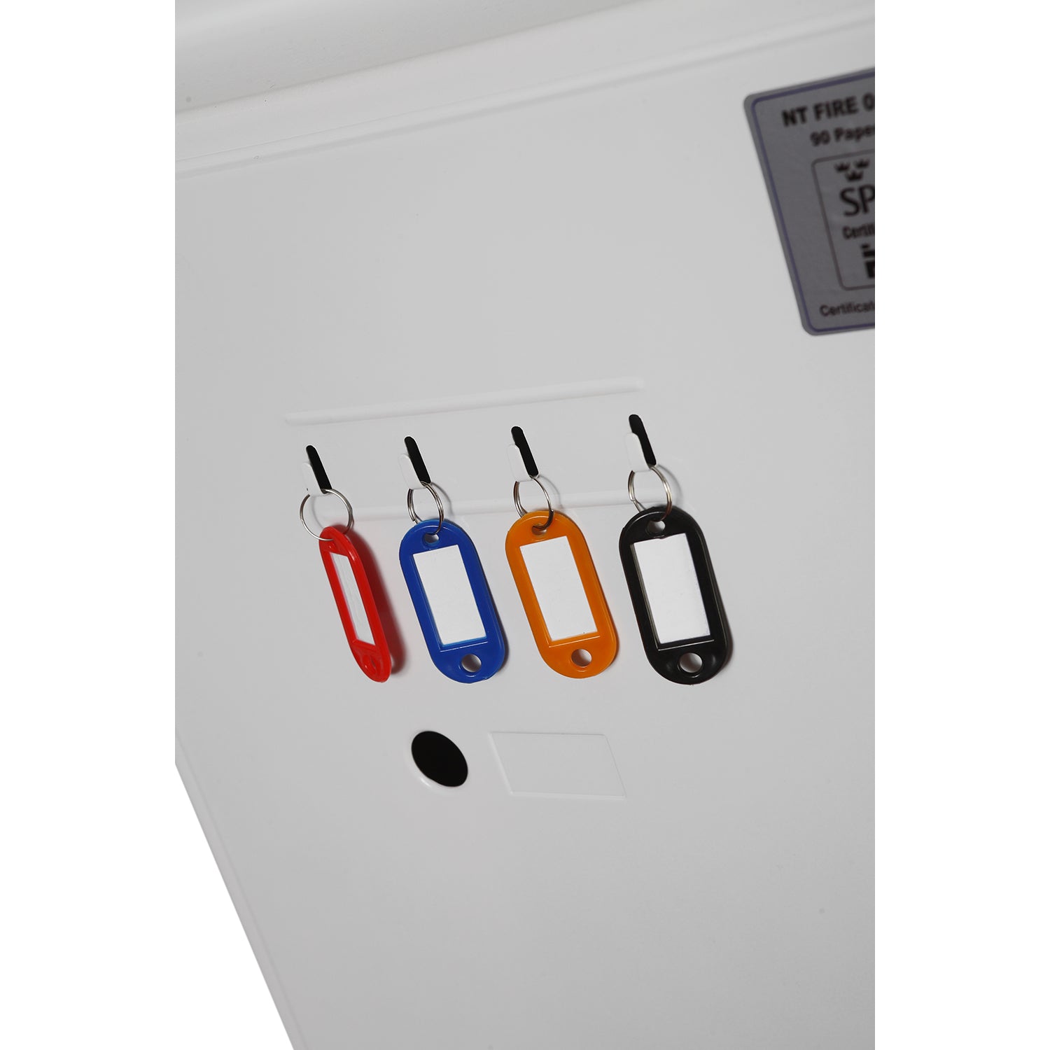 Phoenix Safe Co. Phoenix Sicherheitsschrank DATACOMBI DS2504E – Elektronikschloss – 63,0 l – Feuerschutz 120 min – Weiss
