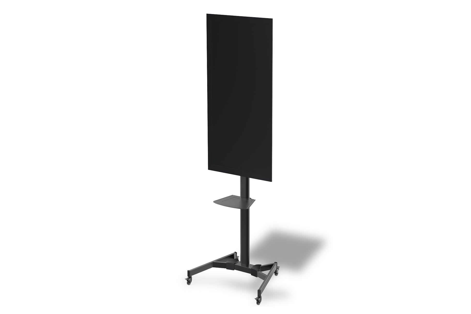 Digitus Displayständer, neigbar, höhenverstellbar, für 37–70", VESA 600×400, bis 50 kg, schwarz