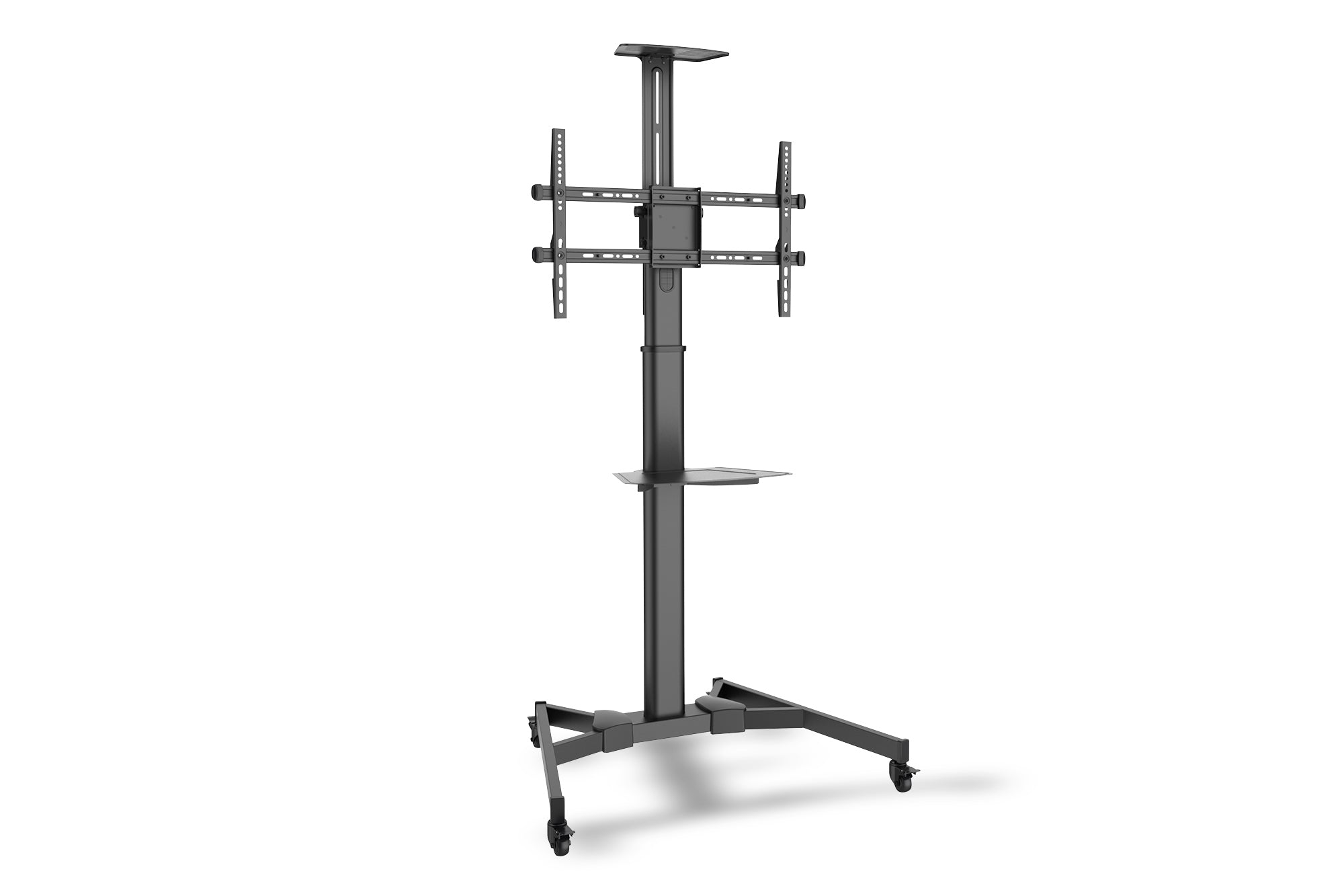 Digitus Displayständer, neigbar, höhenverstellbar, für 37–70", VESA 600×400, bis 50 kg, schwarz
