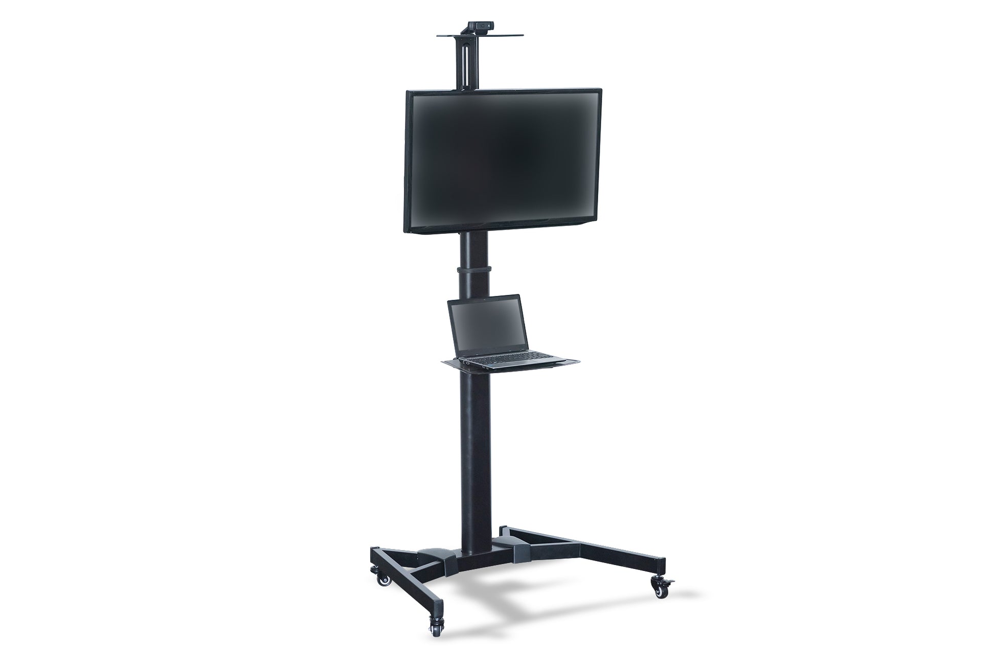 Digitus Displayständer, neigbar, höhenverstellbar, für 37–70", VESA 600×400, bis 50 kg, schwarz