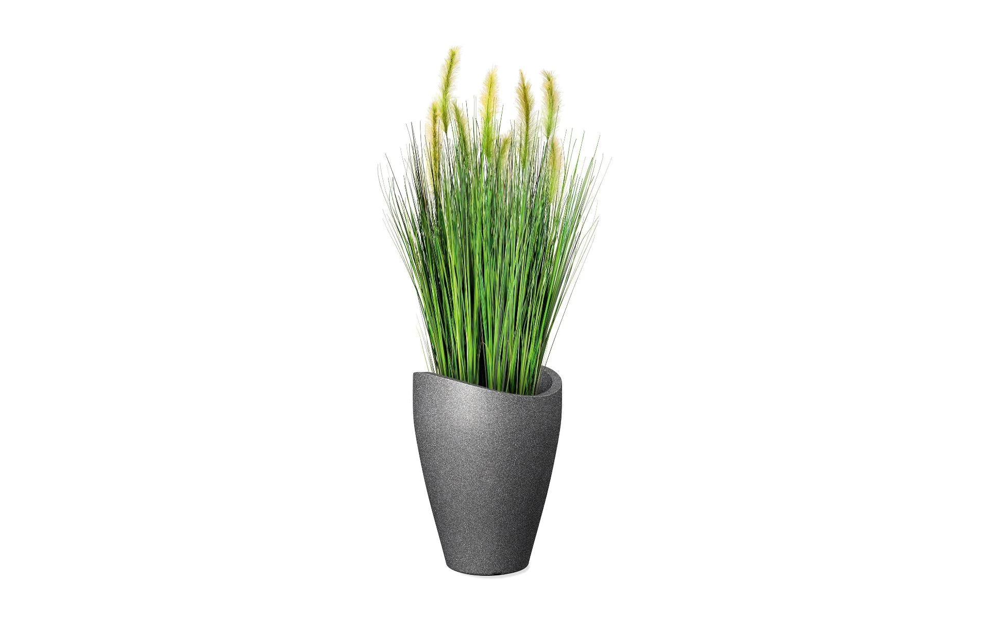 Scheurich Pflanzgefäss – 6000 ml, 29,5 × 40 cm – Kunststoff, schwarz
