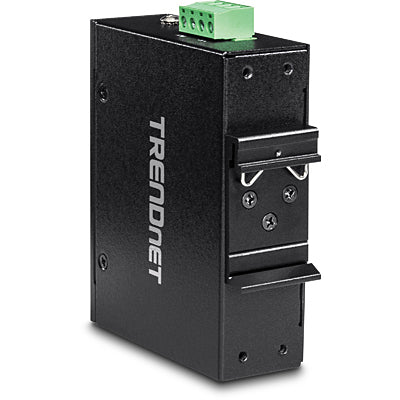 TRENDnet TI-PF11SFP Medienkonverter SFP zu RJ-45 – Gigabit SFP Single-/Multimode, bis 40 km, 1× RJ-45 – IP30
