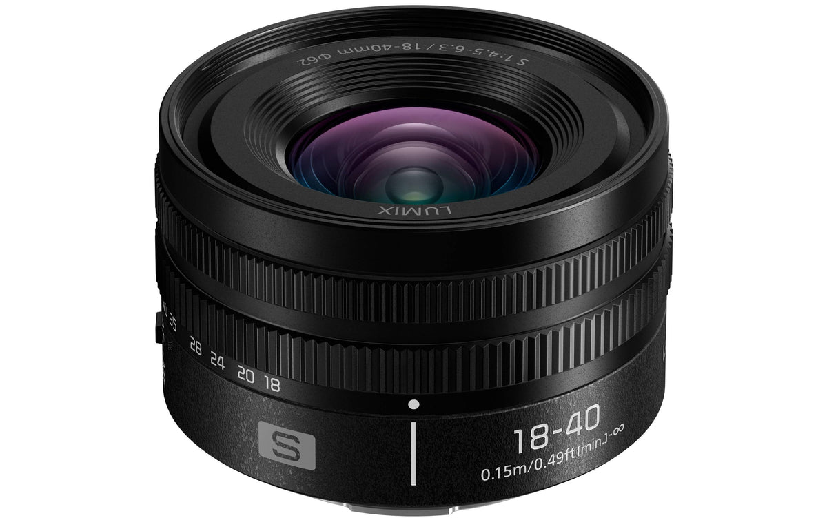 Panasonic LUMIX S 18–40 mm f/4.5–6.3 L-Mount – Vollformat – für Leica, Panasonic