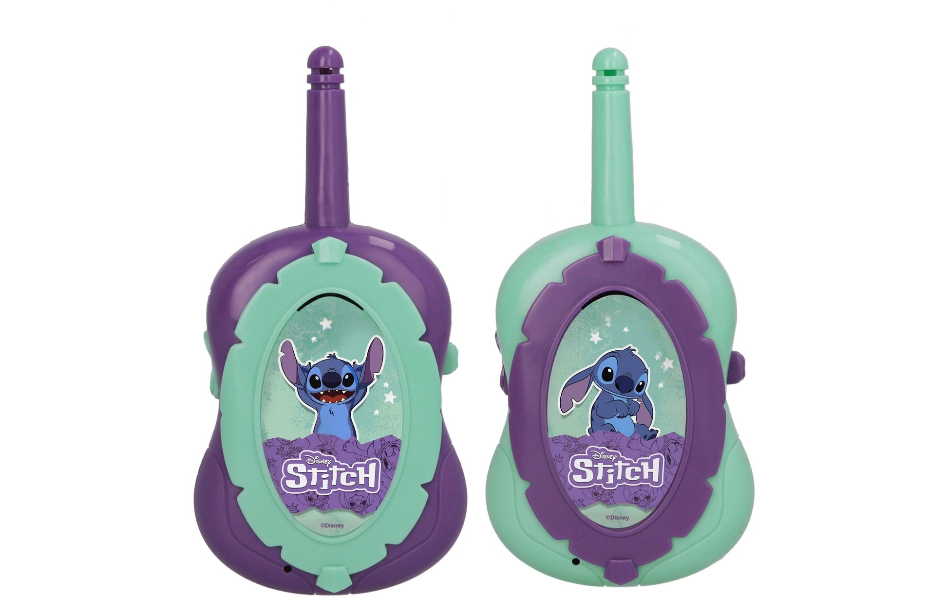IMC Toys Stitch – Funkgerät (Walkie-Talkie), ab 3 Jahren, 6× AAA, Violett/Mint