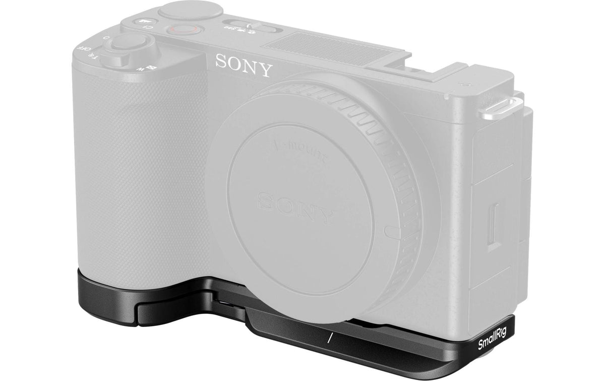 SmallRig 4950 Grundplatte – Aluminium/Edelstahl, Schnellfreigabe, 115,1 × 54,4 × 11 mm, 1/4"-20 – für Sony ZV‑