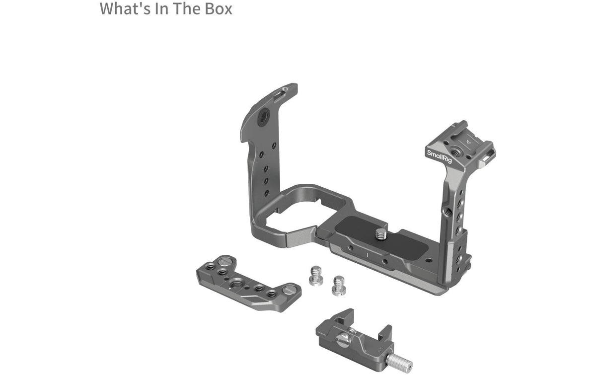 SmallRig HawkLock QR Cage Kit Kamerakäfig – Aluminium, Schwarz – für Sony FX3, FX30