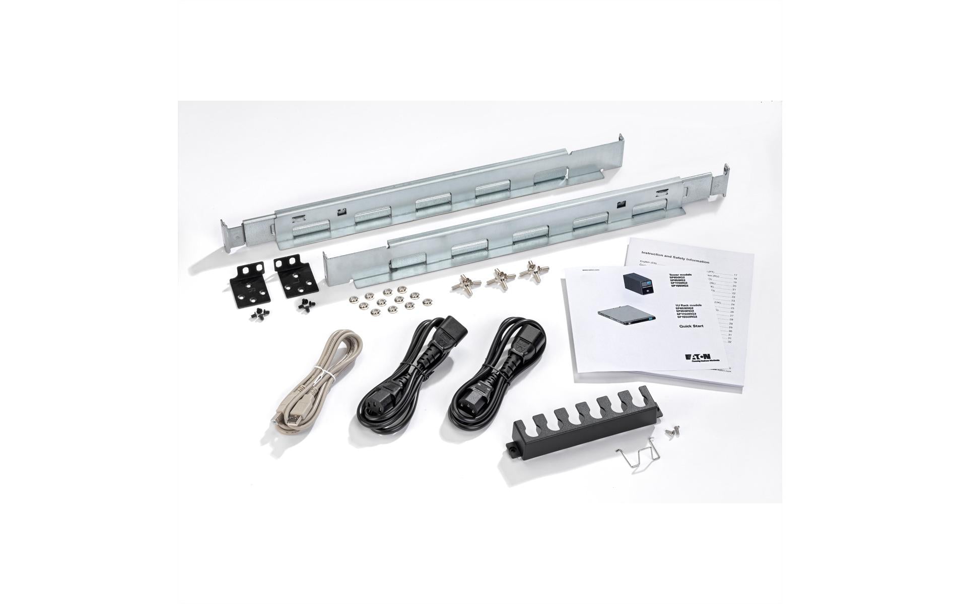 Eaton 5P 1150i Rack 1U G2 (5P1150IRG2) – USV Line-interaktiv, 1,2 kVA/920 W, Rack 1U, 1-phasig, 6× IEC C13
