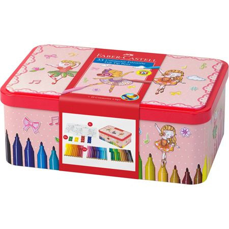 Faber-Castell Connector Pen Filzstift – 2 mm, wasserbasiert, auswaschbar, 33 Farben
