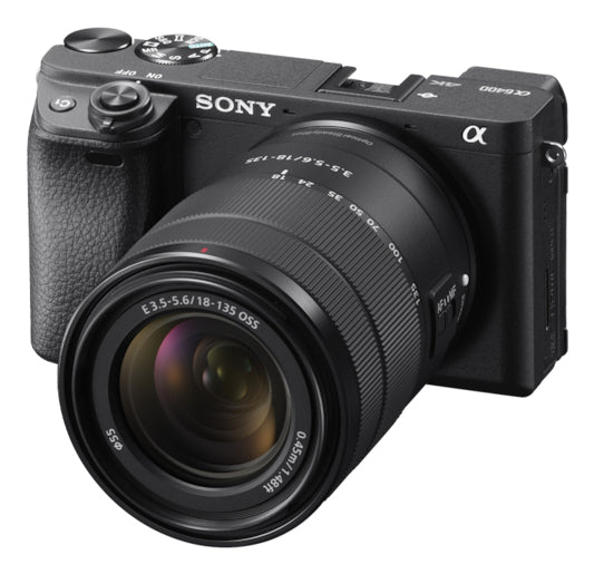 Sony Alpha 6400 – Systemkamera Body E-Mount, 24,2 MP APS-C, 4K 30 fps, Schwarz