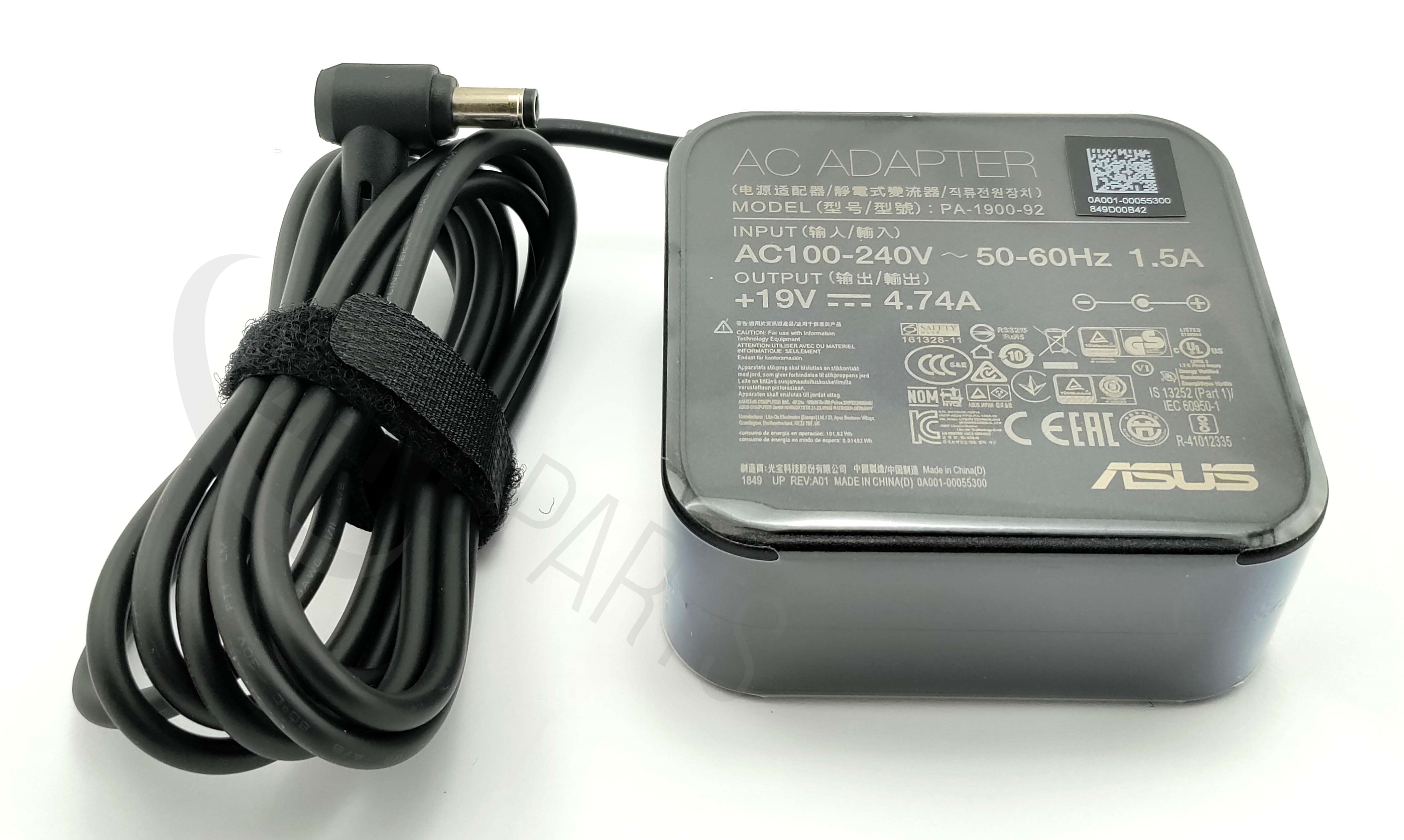ASUS 0A001-00053100 Netzteil 90 W – 19 V – für X450JB, X550DP, K95VB und andere