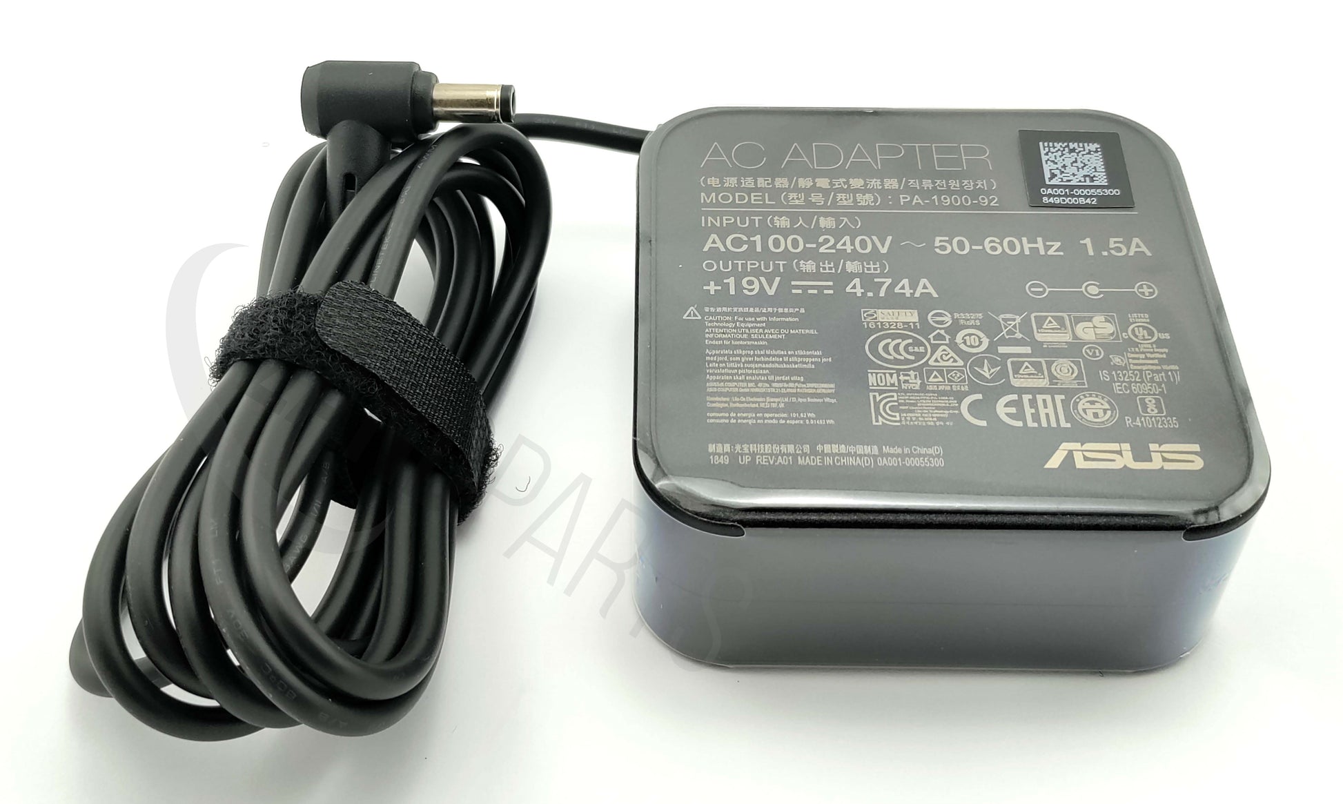 ASUS 0A001-00053600 Netzteil 90 W – 19 V – für B1M, PG278Q, PG27AQ und andere