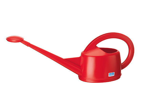 Stöckli Giesskanne 4697.02 – 2 l, rot, Kunststoff, für Zimmerpflanzen