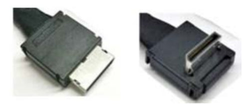 Intel AXXCBL700CVCR Kabel – SFF-8611 zu SFF-8611, 0,7 m, Schwarz