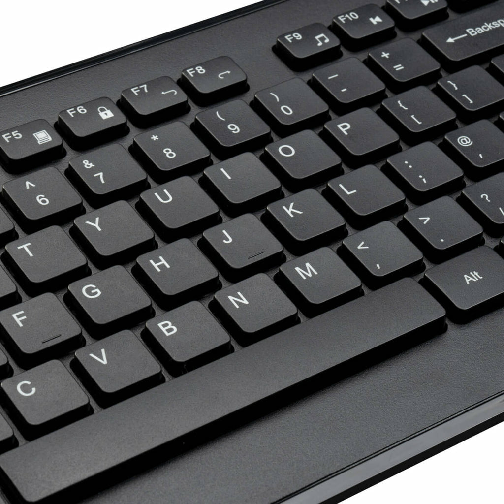 Targus Tastatur, kabellos (2,4 GHz), UK-Layout (EN), Fullsize (mit Ziffernblock)