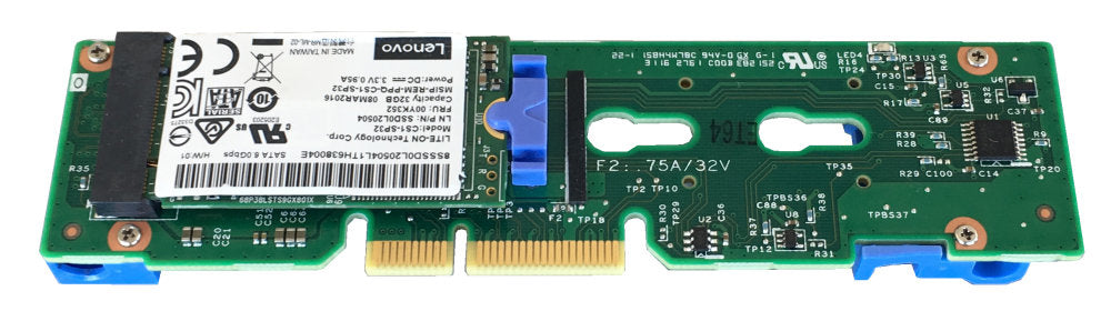 Lenovo ThinkSystem M.2 CV3 – 128 GB M.2, SATA III, 530/470 MB/s, für Lenovo ThinkSystem SD530 Server