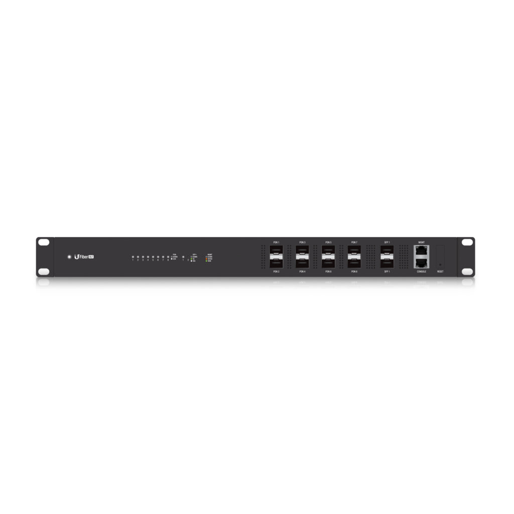 Ubiquiti U Fiber – Managed Switch – 8×SFP, 2×SFP+, 1U