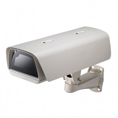 Hanwha SHB-4300H1 Wetterschutzgehäuse – IP66, 24 V, Wandmontage, für Hanwha Kameras, Elfenbein