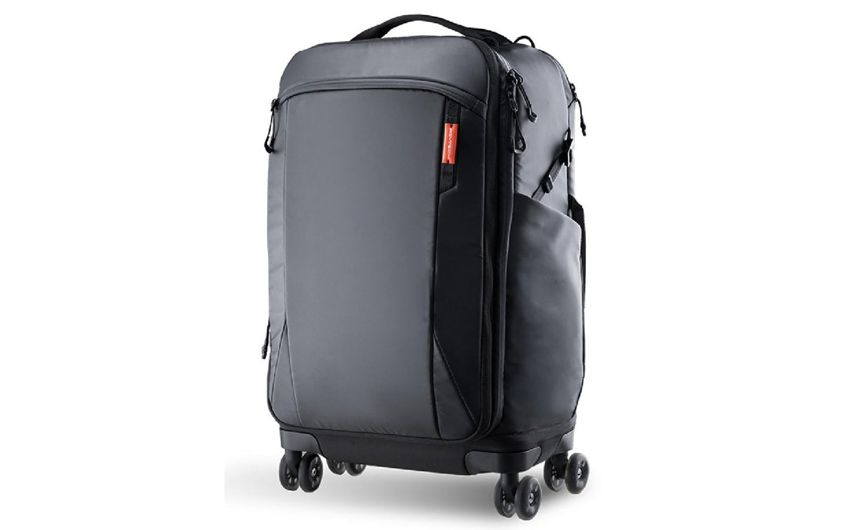 PGYTECH P-CB-180 Kamerarucksack (Roller) – 4 Rollen, Trolleygriff, Regenschutz – Schwarz