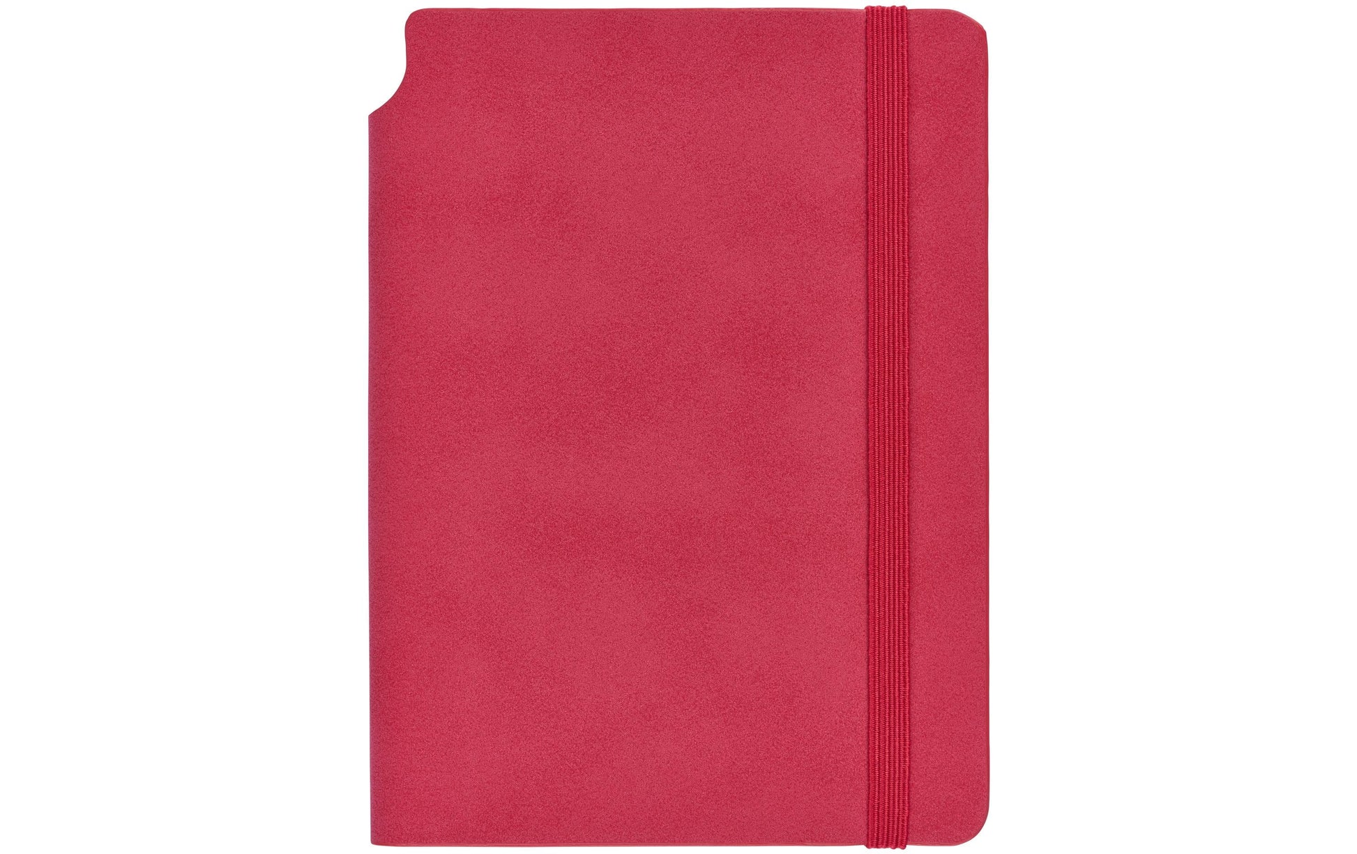 Kolma Notizbuch – A6 – blanko – 144 Seiten – 80 g/m² – Softcover, Gummiband, Stiftschlaufe, pink
