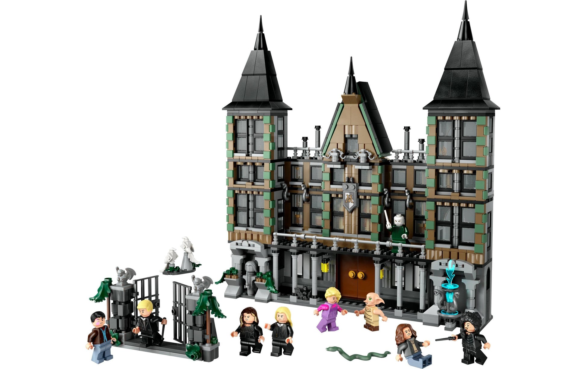 LEGO Bauset Landsitz der Familie Malfoy – Harry Potter – 1601-teilig – 37,8×9,4×48 cm – ab 10 J.