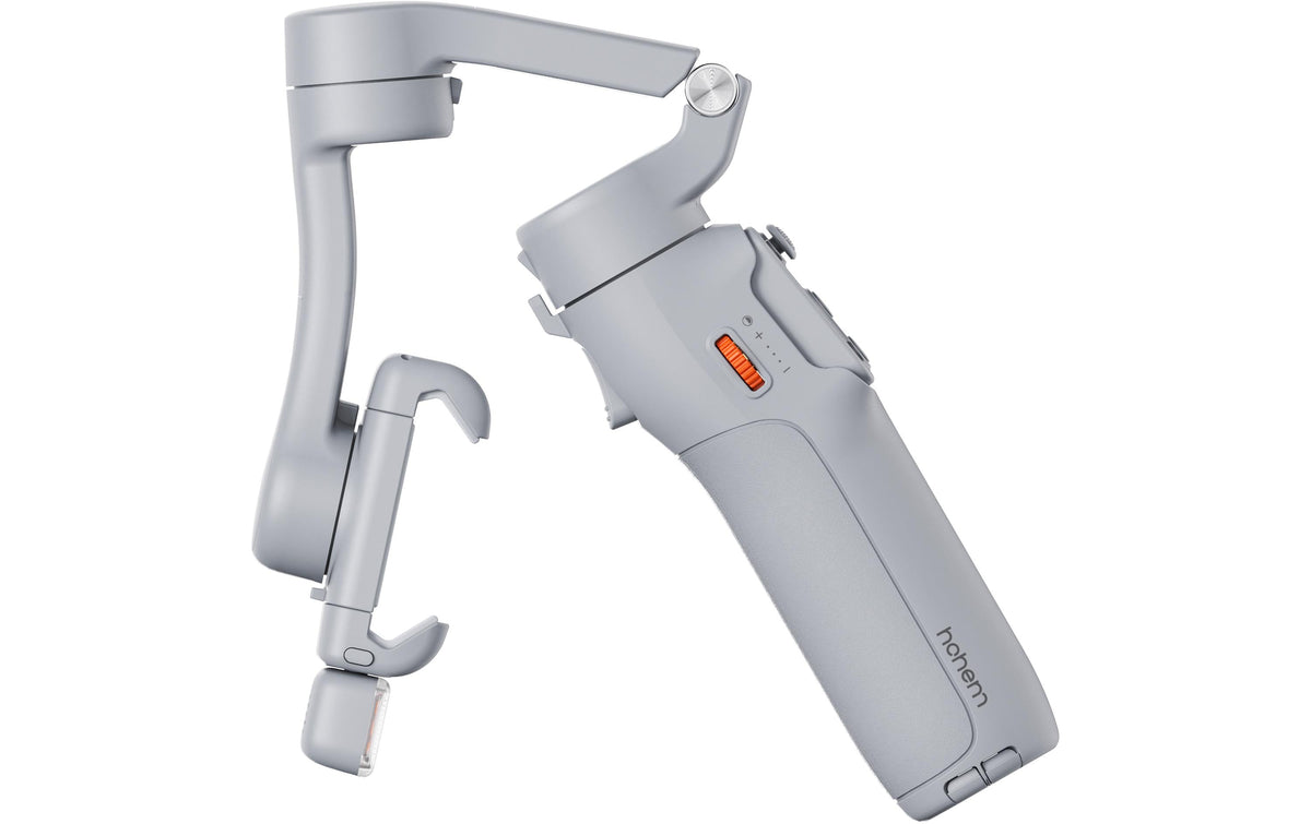 Hohem iSteady X3 Smartphone-Gimbal – 3-Achs, bis 0,3 kg, Akkubetrieb, Fernbedienung – für Smartphone – Grau