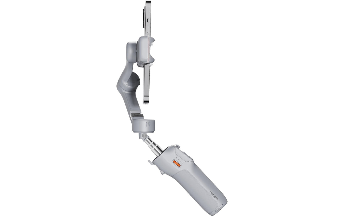 Hohem iSteady X3 Smartphone-Gimbal – 3-Achs, bis 0,3 kg, Akkubetrieb, Fernbedienung – für Smartphone – Grau