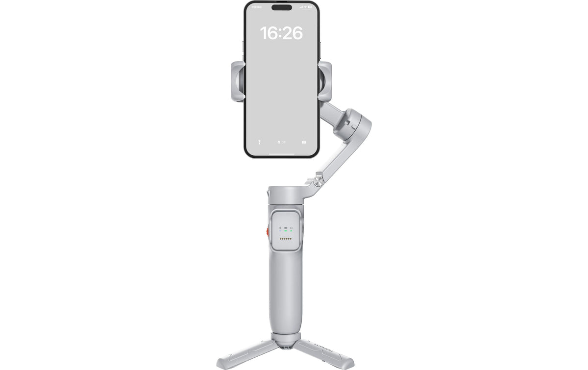 Hohem iSteady X3SE 3-Achs-Gimbal – 0,3 kg Traglast, Fernbedienung, Stativgewinde – für Smartphones – Grau