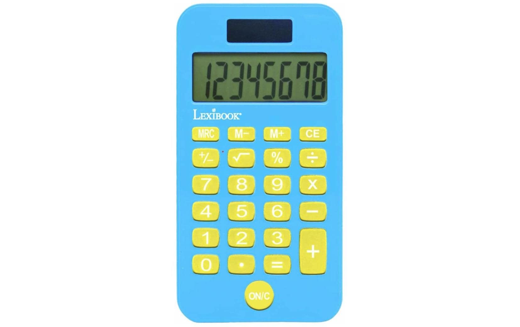Lexibook Crosslander C45D Taschenrechner – 8-stellig – Solar/Batterie – Mehrfarbig