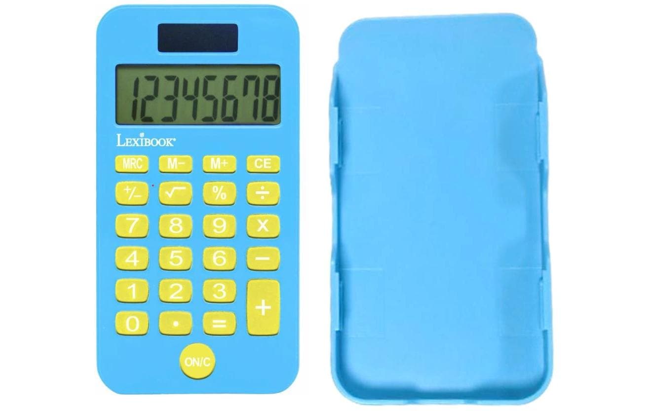 Lexibook Crosslander C45D Taschenrechner – 8-stellig – Solar/Batterie – Mehrfarbig