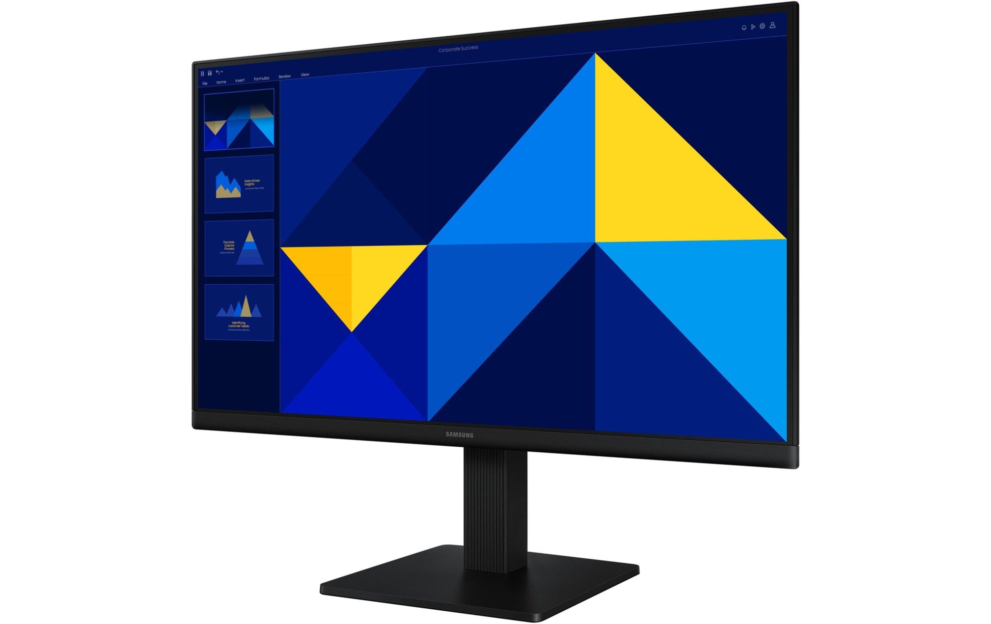 Samsung LS27D300GAUXEN – Monitor, 27", 1920 × 1080 (Full HD), IPS, 100 Hz, 250 cd/m², VESA 100 × 100, Schwarz