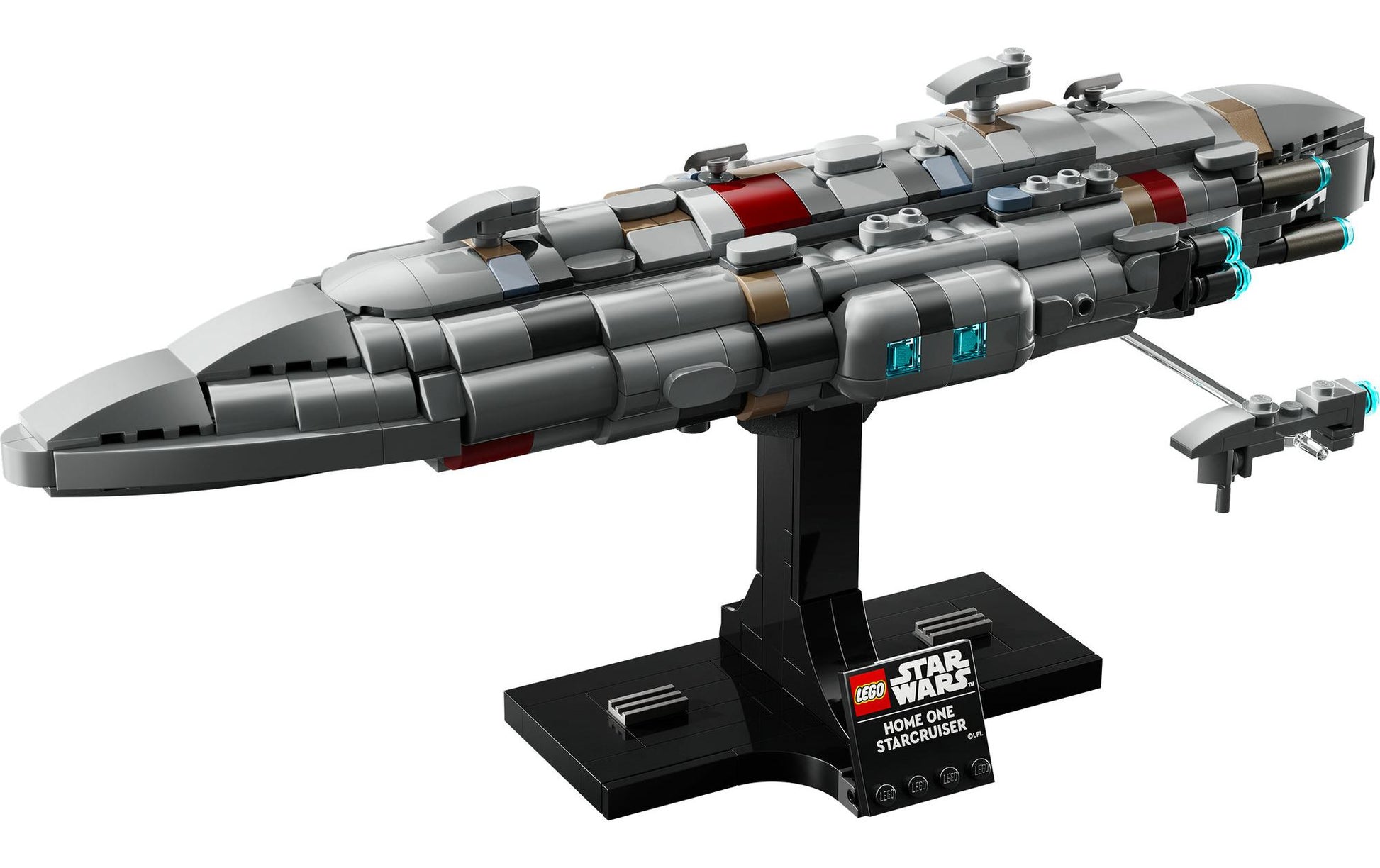 LEGO 3D Puzzle Home One Starcruiser – Star Wars – 559 Teile – 19,1 × 9,1 × 35,4 cm – ab 18 J.
