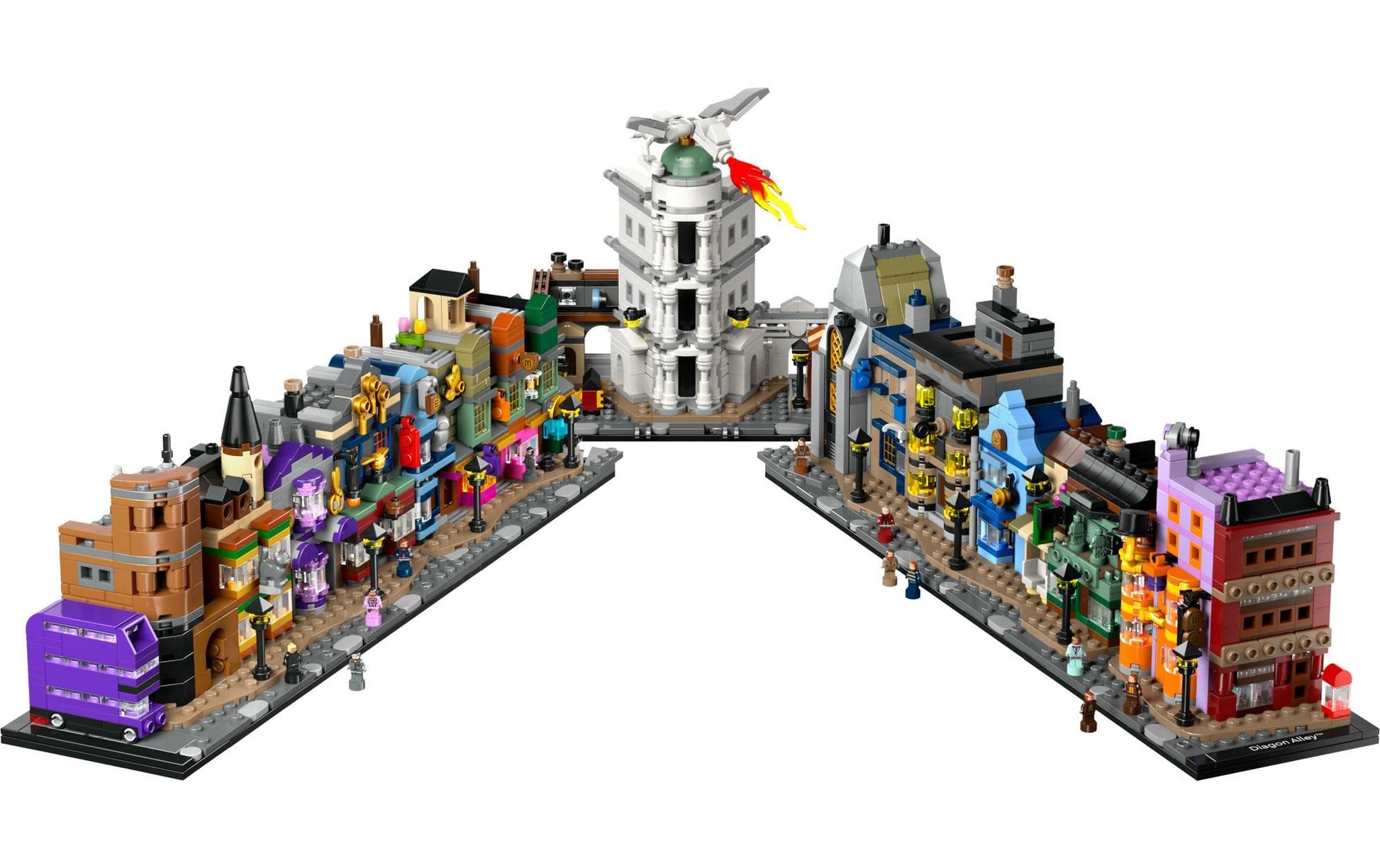 LEGO 3D Puzzle Die Zaubergeschäfte der Winkelgasse – 2750 Teile – 37,8×11,2×48 cm – ab 18 Jahren