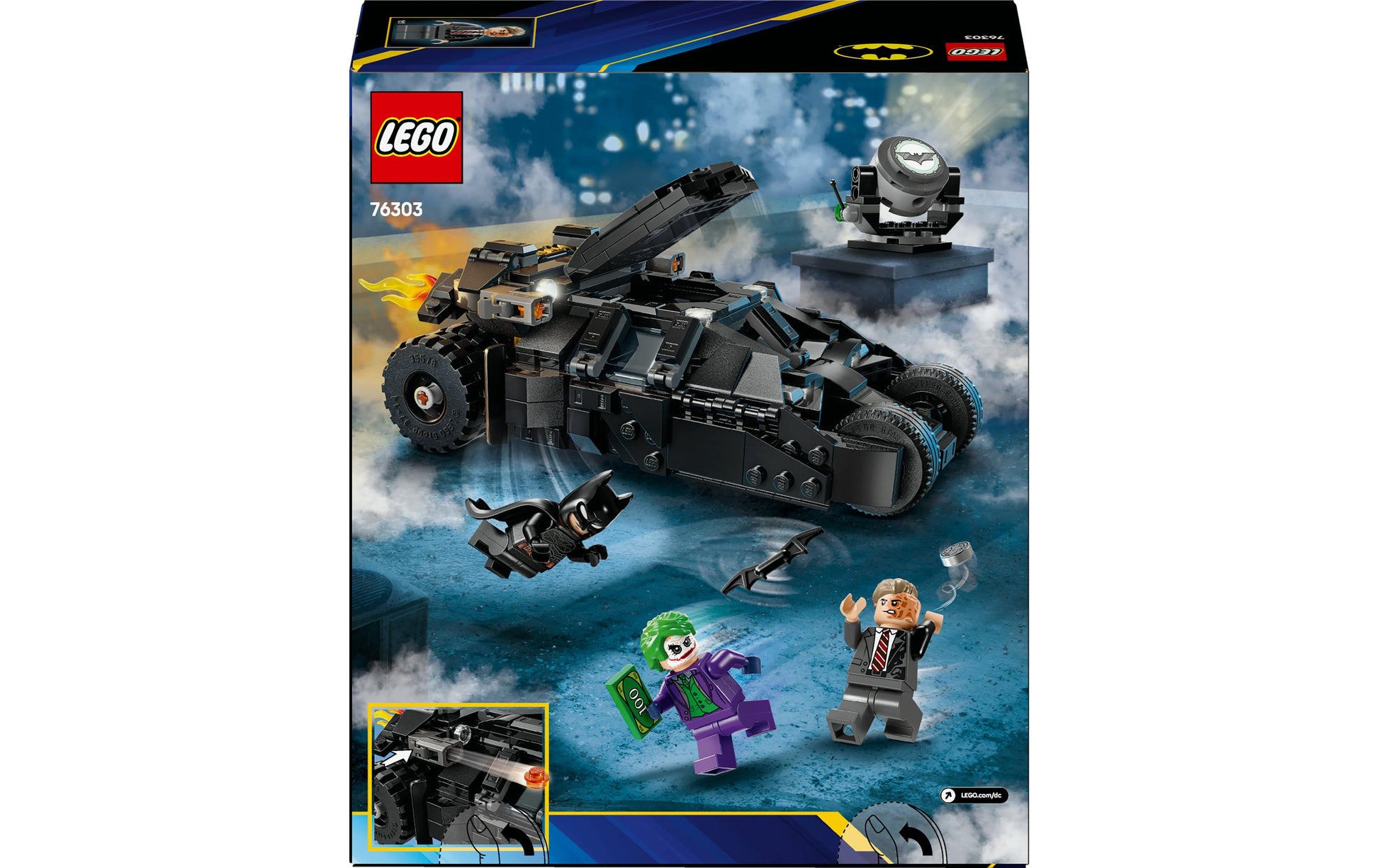 LEGO 3D Puzzle Batman Tumbler vs. Two-Face – 429 Teile – 26,2×7,6×22,2 cm – ab 8 J.