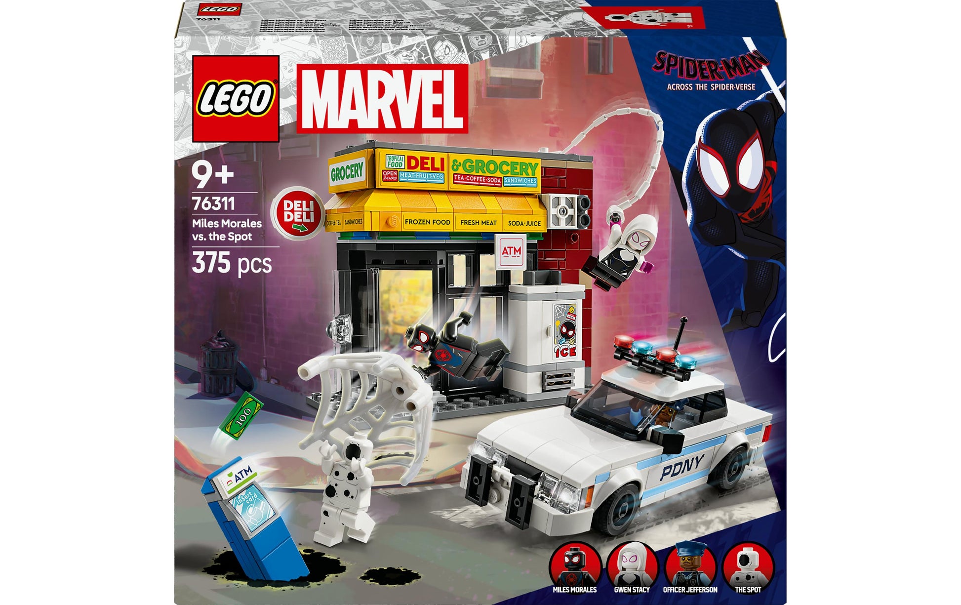 LEGO 3D Puzzle Spider-Verse: Miles Morales vs. Spot – 375 Teile – ab 9 J.