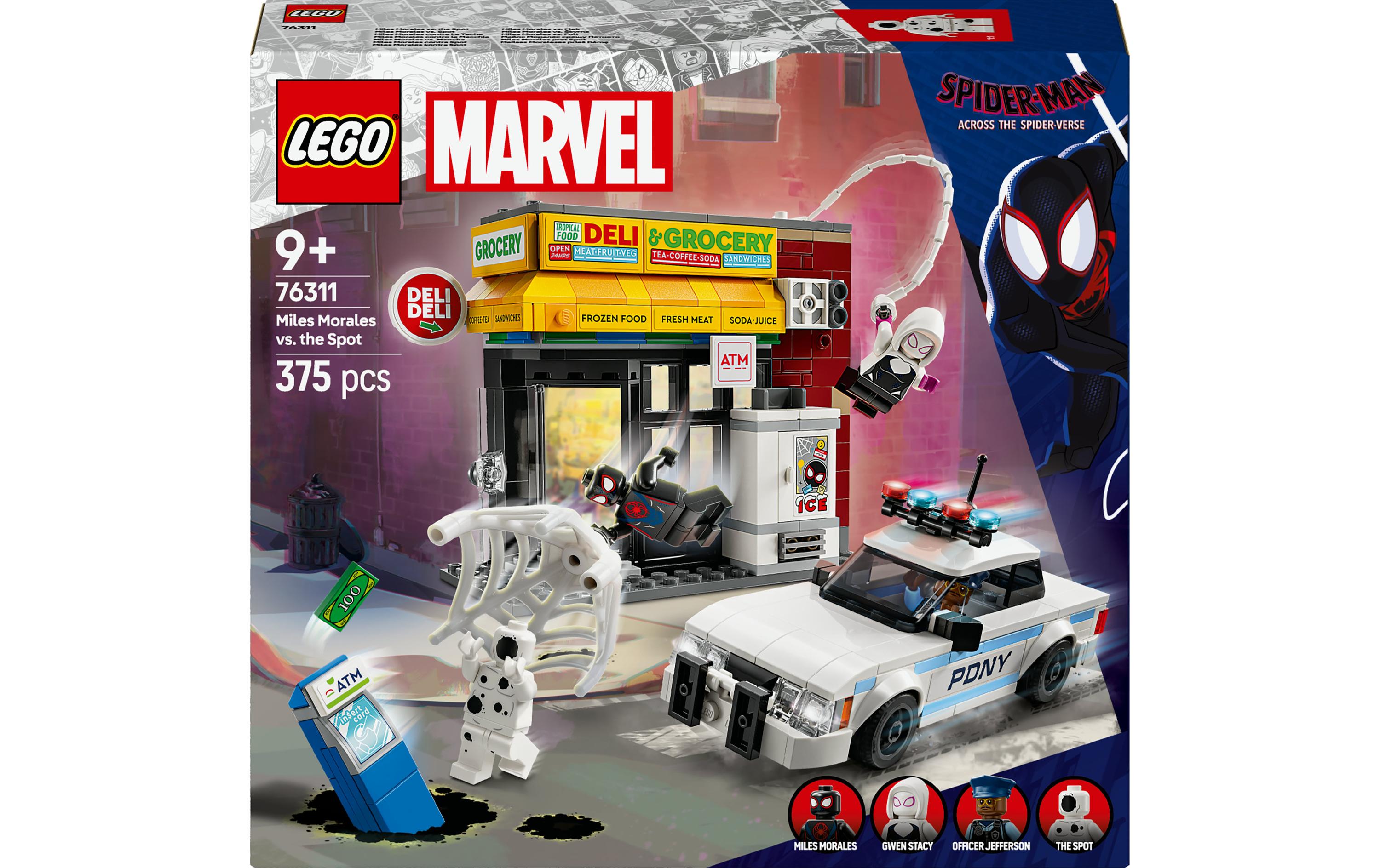 LEGO 3D Puzzle Spider-Verse: Miles Morales vs. Spot – 375 Teile – ab 9 J.
