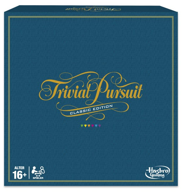 Hasbro Trivial Pursuit Classic D – Brettspiel, 2–6 Spieler, ab 16 J., 60 min, DE