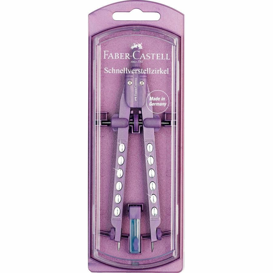 Faber-Castell Zirkel – gemischte Farben – 1 Stück – 174323