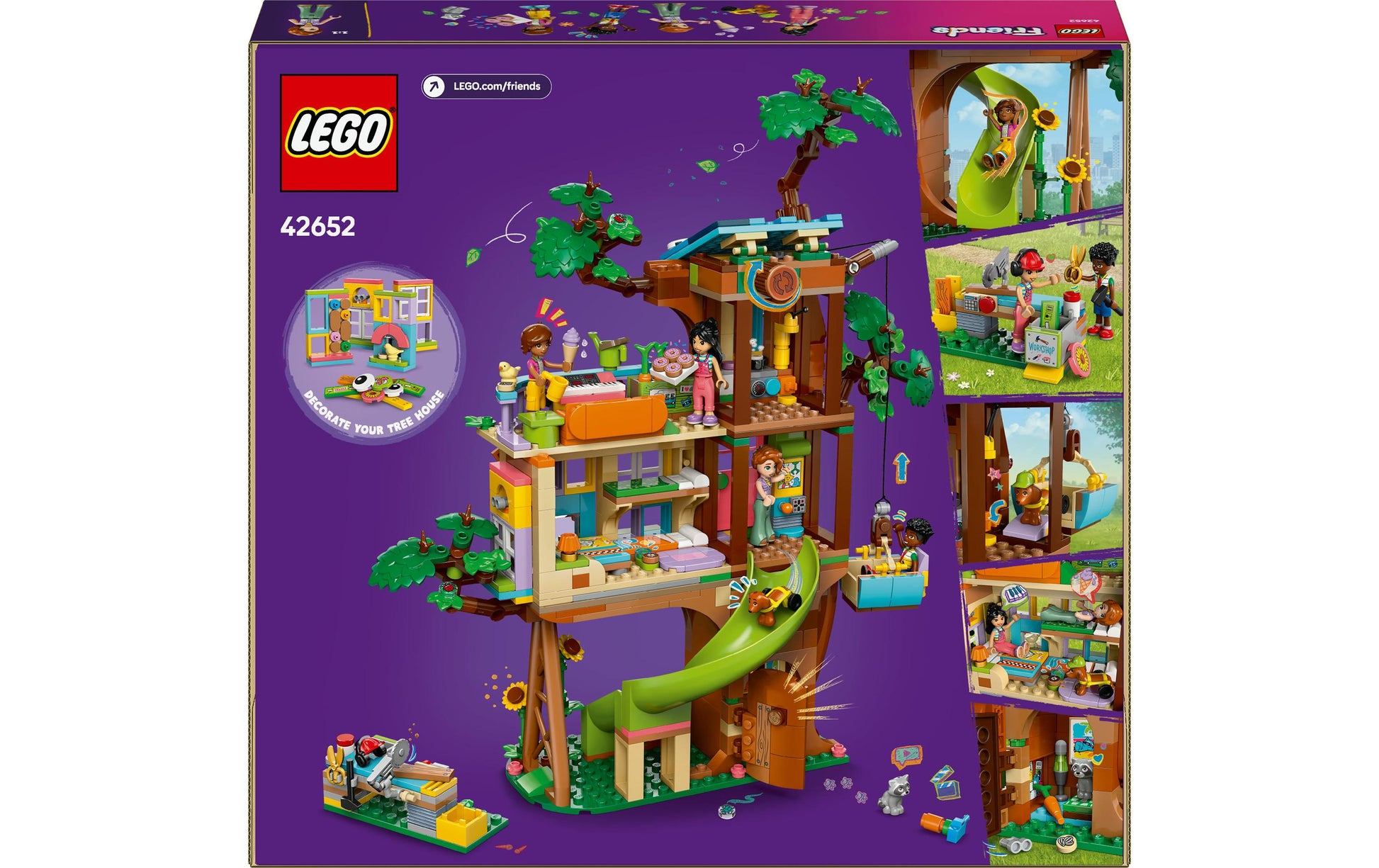 LEGO Friends Baumhaus – 701-teilig – 35,4 × 7,1 × 37,8 cm – ab 8 J.