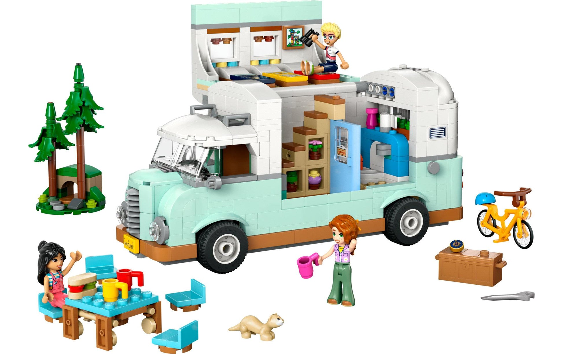 LEGO Friends Wohnmobil – 778-teilig – ab 7 Jahren – 28,2 × 6,1 × 45,6 cm