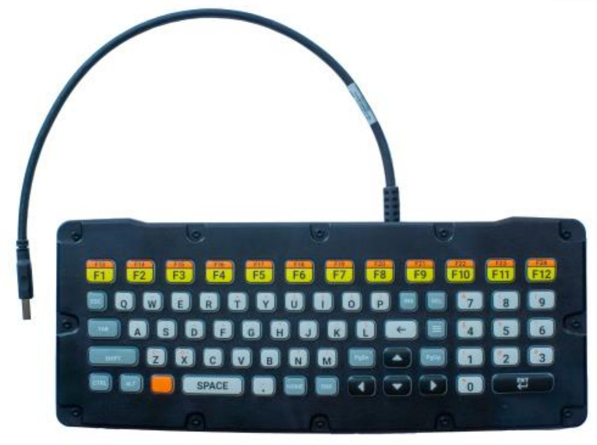 Zebra Tastatur, kabelgebunden (USB-A)