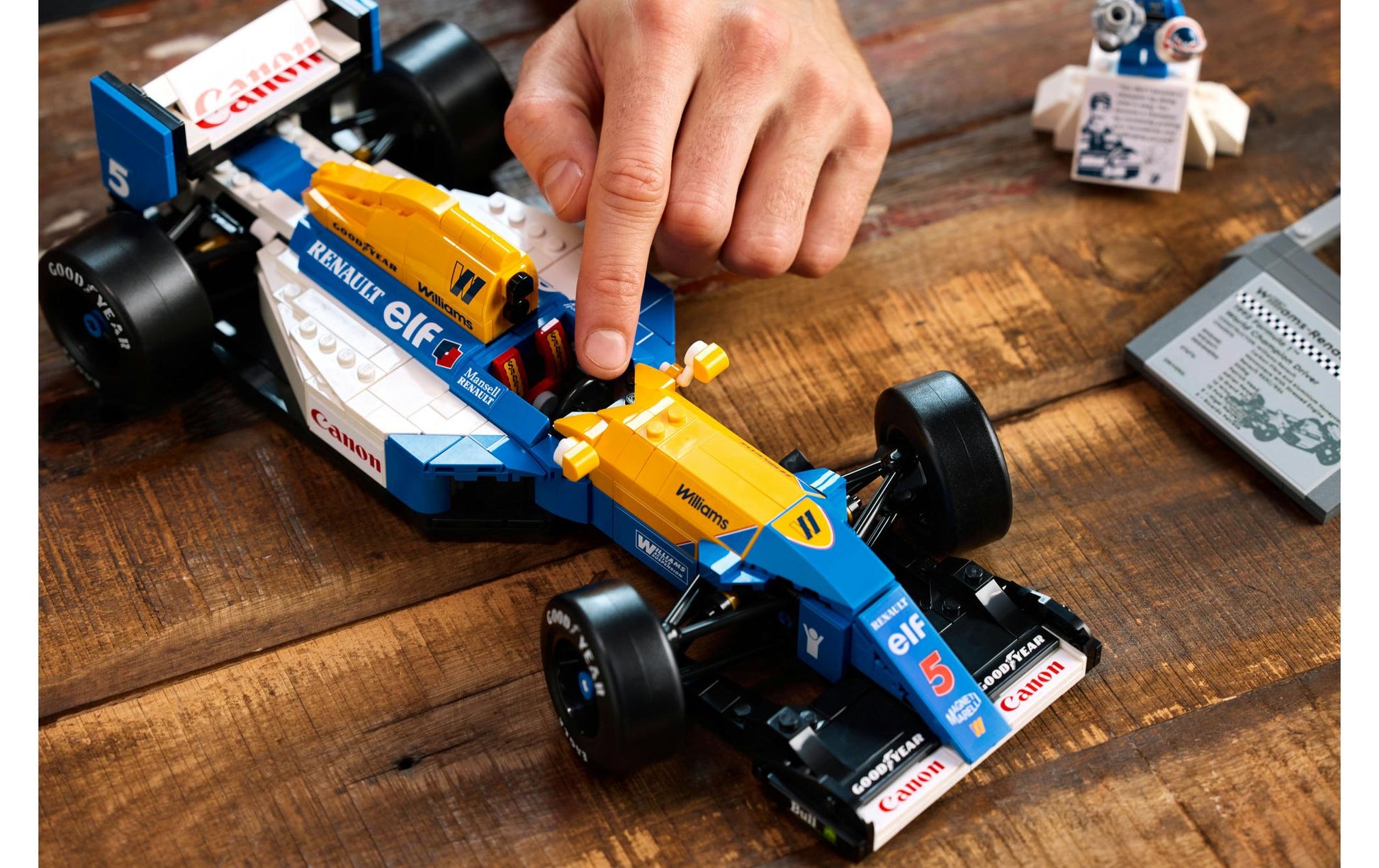 LEGO 3D Puzzle Williams Racing FW14B – 799 Teile – 26,2 × 7,1 × 38,2 cm – ab 18 Jahren