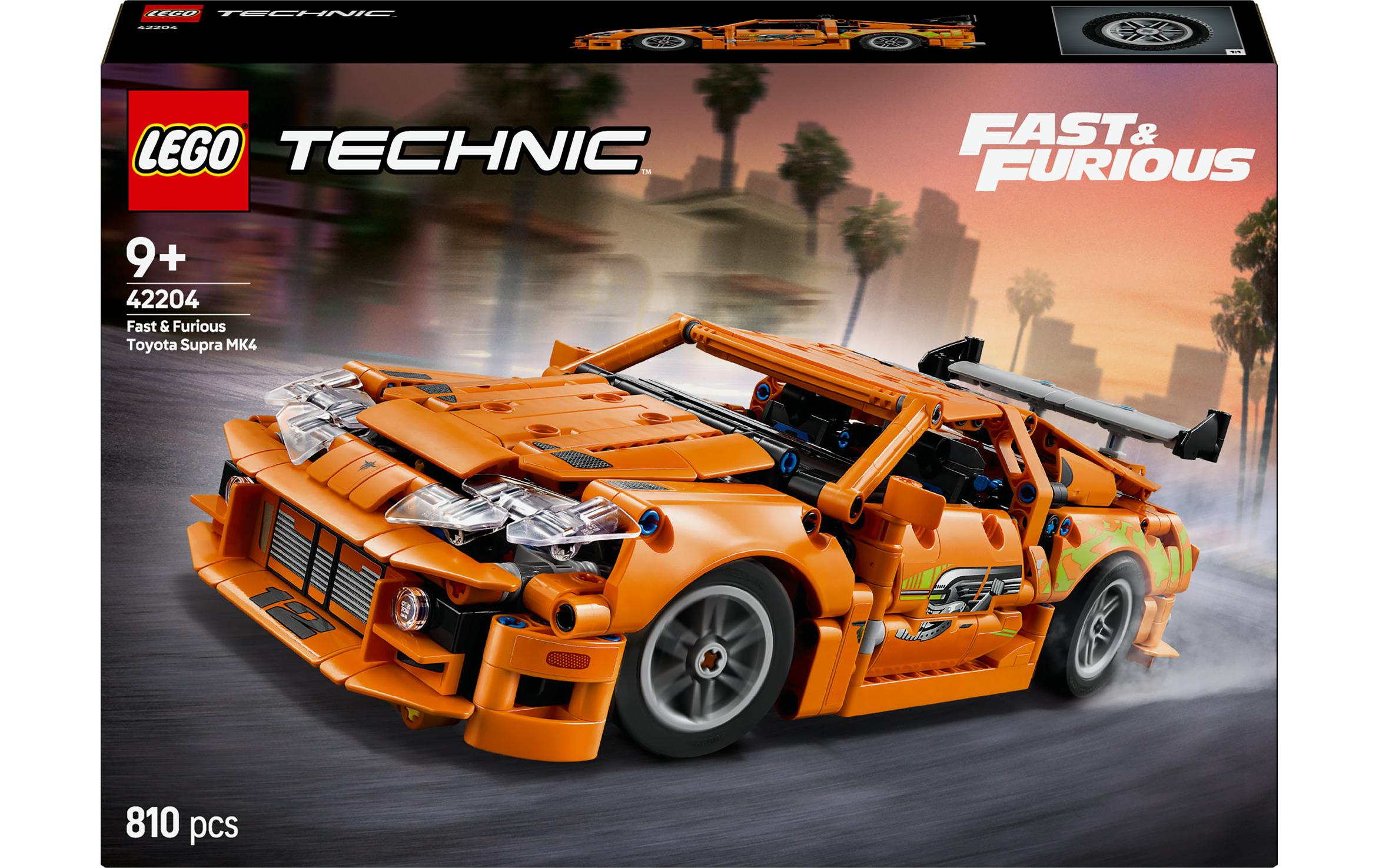 LEGO Technic Set Toyota Supra MK4 – Fast and Furious – 810-teilig – ab 9 J.