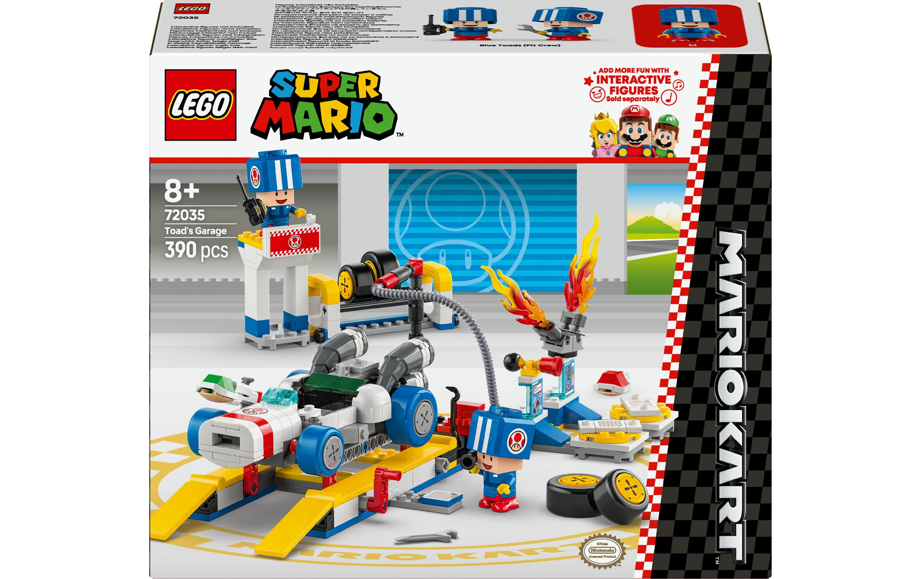 LEGO Set Toads Werkstatt – Super Mario – 390 Teile – ab 8 J.